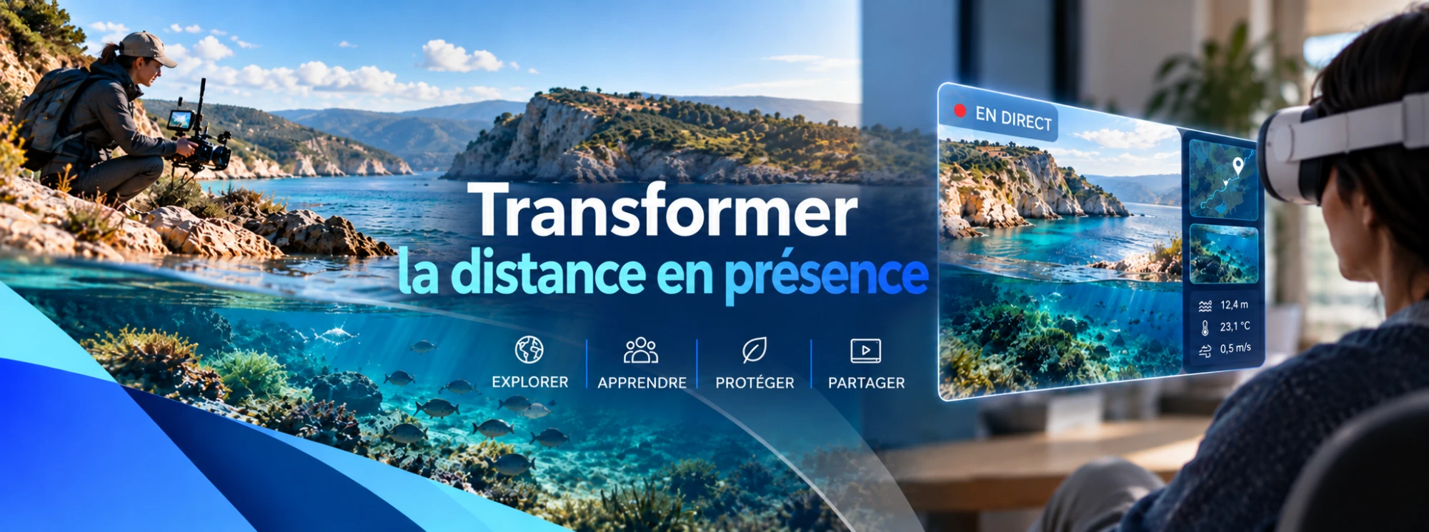 Transformer la distance en présence : explorer, apprendre, protéger, partager